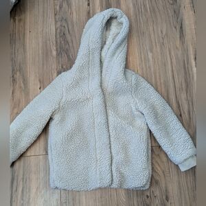 Cat & Jack Sherpa Jacket, Cream, 5T